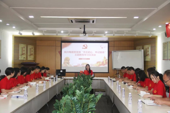 黨建 | 民興電纜召開“不忘初心、牢記使命”主題教育學習交流會